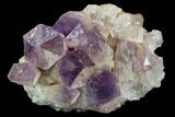 Wide Amethyst Crystal Cluster - Zambia #114048-1